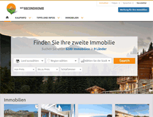 Tablet Screenshot of mysecondhome.de